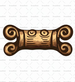 Antikes Schriftrolle